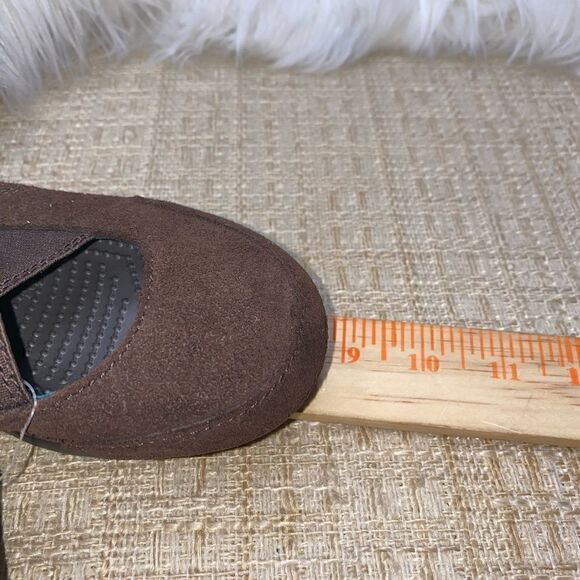 NEW CROCS Size 4 Edie Mules Women's Mahogany Shoes - Picture 11 of 11